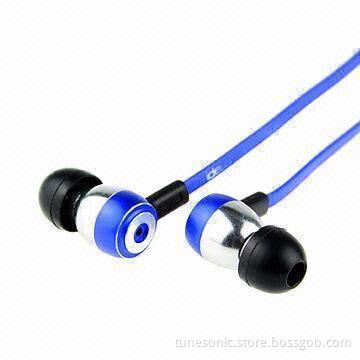 In-ear Earphones with Flat Cable and High Quality